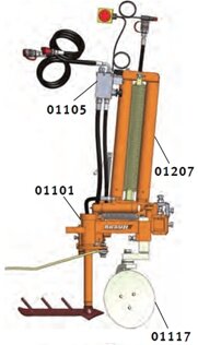 Braun LUV Perfekt zwenkschoffel