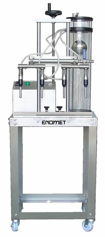 Enomet RO4 afvulmachine met vacuumpomp
